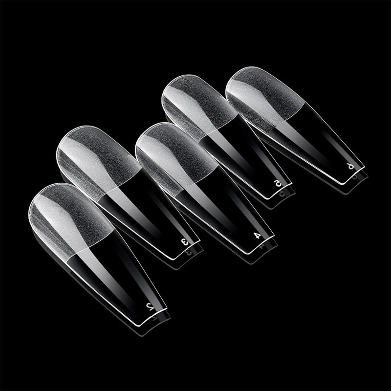 Pack of 500 False Nails Nail Tips, Acrylic False Artificial