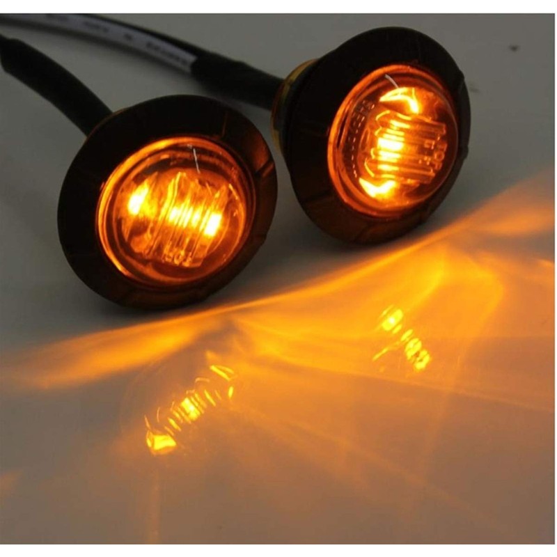 S.fields.inc Cowl Turn Signal Side Marker LED Recessed Bike 2