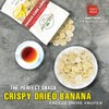 CRISPY DRIED BANANA 2.47 oz (70g) VIETFARMFOOD: Freeze-dried, No Sugar