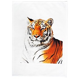 Half a Donkey The Original Tiger Large Cotton Tea Towel