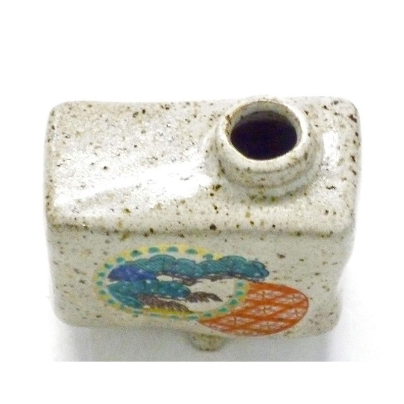 Kutani Ware [Single Valet] Kanamaru Shochiku Plum