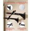 Abahub Wall Mounted Pull Up Bar,440lbs Multi-Grip Chin-Up Bar for