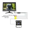 Hikity 10 Inch Small Monitor Screen Video Displays Quad Split