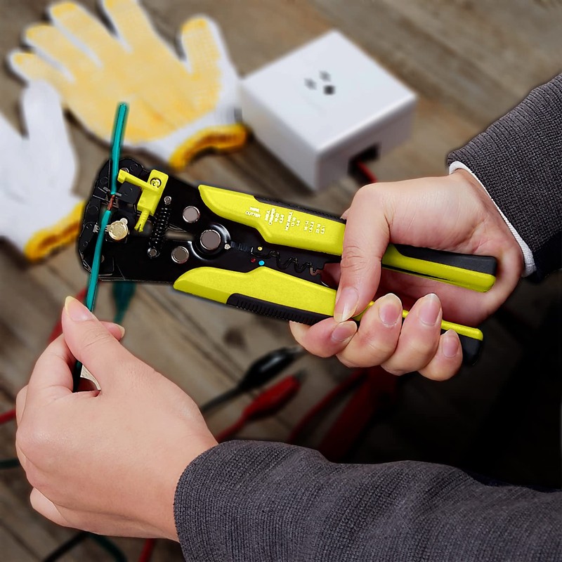 Crimping Tool – Electrical Wire Crimping Tool - Adjusting PVC