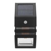 Solar Powered PIR Motion Sensor 2 LED Path Wall Light
