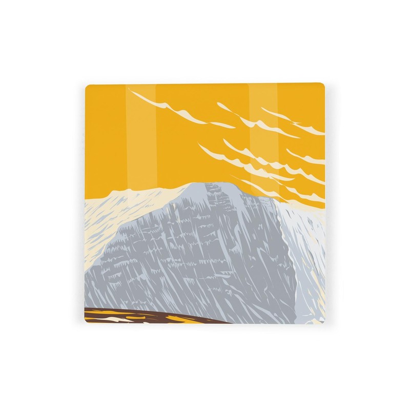 South of England Ceramic Coaster Set - Cornwall Dorset Somerset