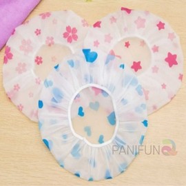 Funny Waterproof Shower Cap Shower Hair Cap 9ea
