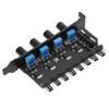 PC Fan Hub, PC8 Channel Fan Hub Plastic Metal for