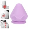 Massage Ball Absorption Fine Workmanship Ergonomically Silicone Manual Massage BallPurple