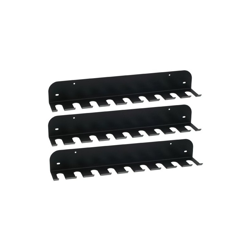 Shop Fox D4345 Pipe Clamp Rack, 3-Pack,Black