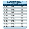 Buffalo Blizzard Blue 8-Foot Long Single Chamber Water Bags |