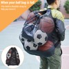 Soccer Bags for Treats Footbal Basketball Mesh Bag for Coaches