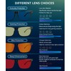 ANYLUV Blue Light Glasses Men/Women, Working Blue Light Blocking Glasses,