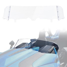 LDETXY Front Windshield for Polaris Slingshot, Durable PC Dustproof Scratch Resistant Clear Windscreen Deflector for Polaris Slingshot Ripper Series 2015-2024 S SL SLR GT LE 2882154 Accessories
