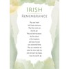 Irish Memorial Gift - Irish Remembrance Message with Picture Frame