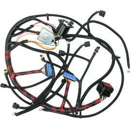 F81Z12B637EA F81Z-12B637-EA Engine Wiring Wire Harness Powerstroke for Ford 1999 2000 2001 F250 F350 F450 F550 Super Duty Excursion V8 7.3L Diesel Automatic Transmission W/O Cali