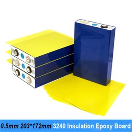 Insulation Epoxy Plate for 3.2V 280Ah 320Ah 310Ah 200Ah 90Ah Lifepo4 Battery Pack, 10Pcs 3240 Epoxy Insulation Board (10Pcs)