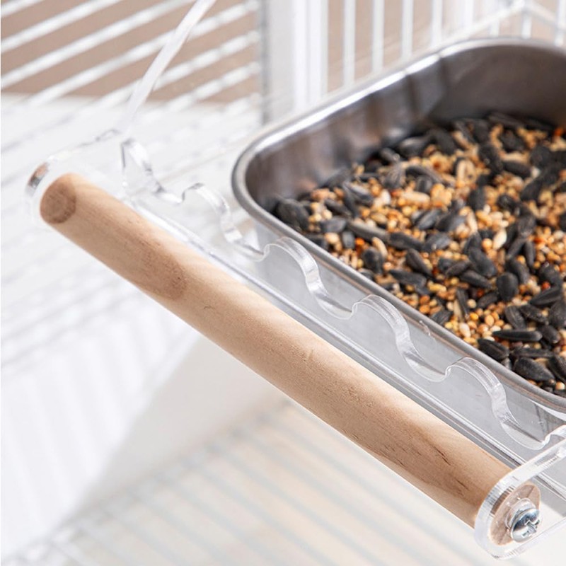 IYOIYA Bird Feeder, No Splatter, Bird Feeder, Parakeet, Bait Box,
