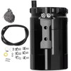 Universal Auto Oil Catch Can Breather Reservoir with Mounting Parts