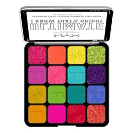 NYX Professional Makeup Ultimate paleta de sombras para ojos color brights