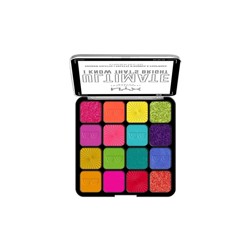 NYX Professional Makeup Ultimate paleta de sombras para ojos color