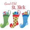 CafePress Good Old St. Nick Car Magnet 10 X 3