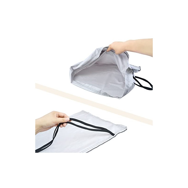 2 Pack Cloth Snake Reptile Bag with Bite Free Pouch