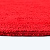 Homescapes Premium Toilet Mat, Red, Cotton Bath Mat 50 x