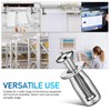 ULTECHNOVO Expansion Screw Hollow Door Anchor 0.9X0.43 Inch Metal Cavity