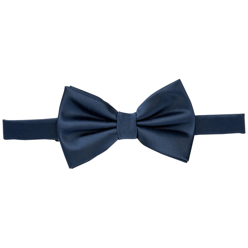 DonDon Men's Handmade Silk Look Bow Tie 12 x 6