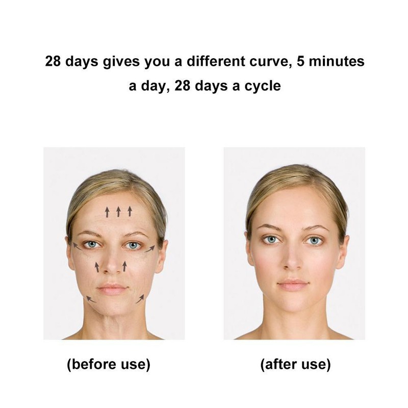 Microcurrent Electric Facial Massage Device Face Lift Beauty Machine Skin