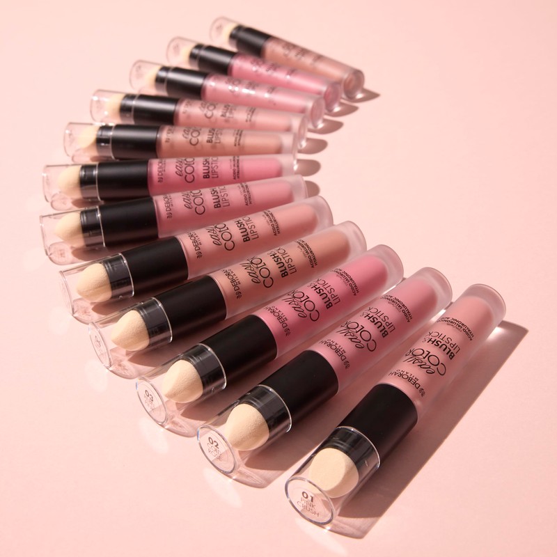 Deborah Milano Rouge & Lipstick Easy Color, 04 Peach Dreams,