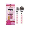 Bunnykins Kids Spoon & Fork Sweethearts Pink Cutlery Set
