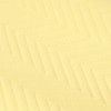 Francfranc Quilted Hanging Tissue Cover Yellow Tissue Case Wall Hanging