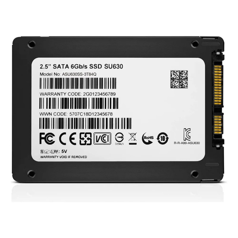 Ssd Adata Su630 480gb 2.5 Sata Iii 520/450 Mb/s Asu630ss-480