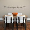 Give Us This Day our Daily Bread Wall Decal -