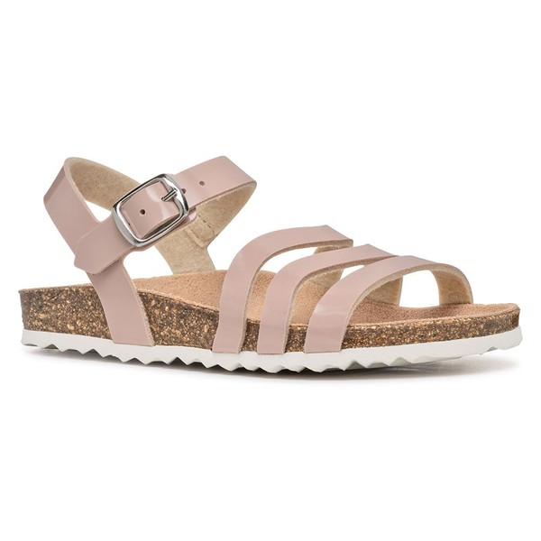 Geox Girls' J Adriel Girl F Sandal, Lt Rose, 25