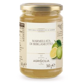 Agrisicilia Marmellata di Bergamotto, frutta di alta qualità, lavorazione artigianale, 360 grammi