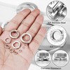 Celepoir 650 Pcs Spring Lock Washers, Spring Washers Stainless, Rectangular