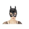Black Level Cat Mask Painted S - L Black