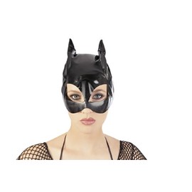 Black Level Cat Mask Painted S - L Black