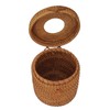 Rectangular Rattan Tissue Box Cover Rattan Woven Tissue Box Holder