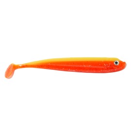 Zanderfang Rubber Fish Cod Fishing Lure Attractant UV Rubber Fish in 12.5cm Spinning Bait Freshwater Saltwater