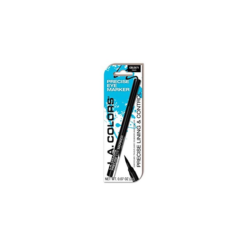 L.A. COLORS Precise Eye Marker, Black CBLE671A