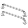 Bathroom Grab Rails for Elderly, 2 Pack 45cm, Brushed Nickel