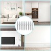 Baxcdyswe Pack of 300 Seamless Nails with Double-Headed Base Thread,