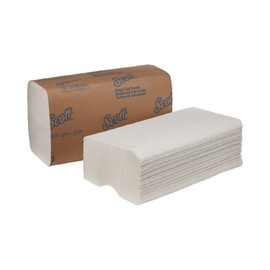 Scott Essential Single-Fold Towels, Absorbency Pockets, 9.3 x 10.5, 250/PK, 16 PK/CT KCC01700