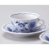 bohemia blue onion teacup & saucer pair CB014