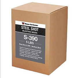 Steel Shot S-390 - Blasting Media - Medium Size Shot (5lb)
