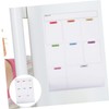 GRIRIW Erasable Fridge Magnet Menu Board Weekly Meal Planner for